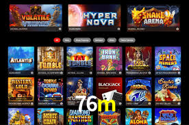 Sinta a adrenalina dos jogos de cassino com 76m